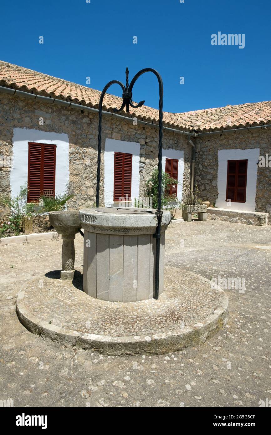 Puig de Santa Magdalena, Maiorca, Isole Baleari Foto Stock