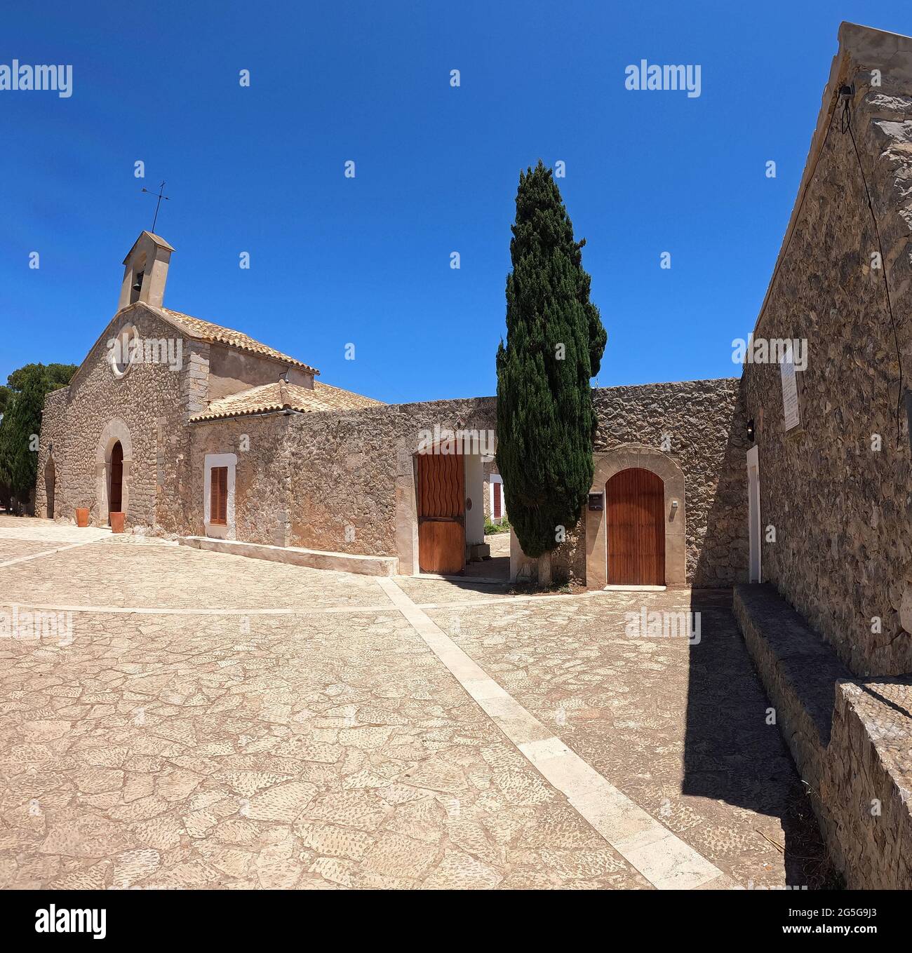 Puig de Santa Magdalena, Maiorca, Isole Baleari Foto Stock