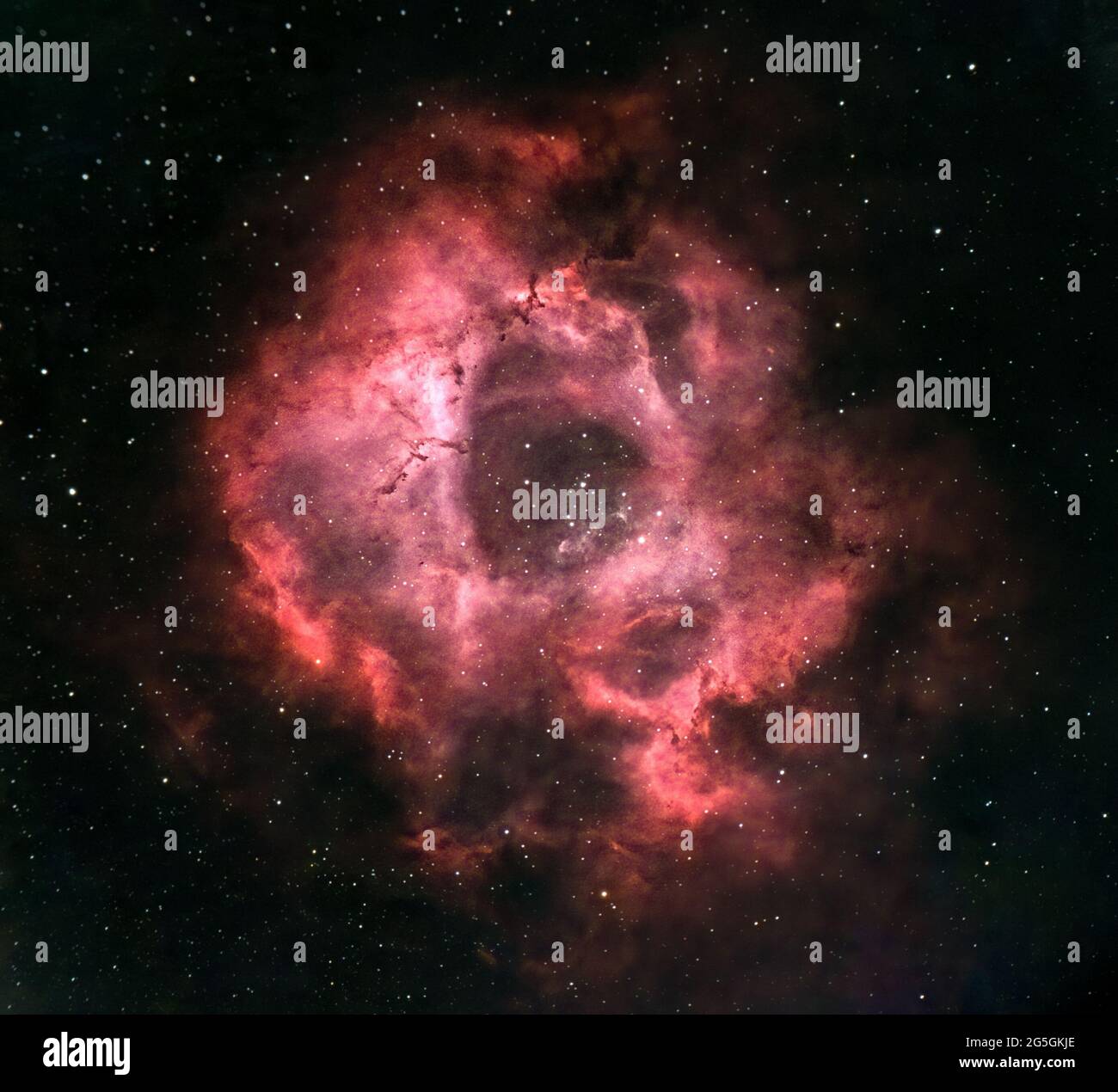 Rosette nebula Foto Stock