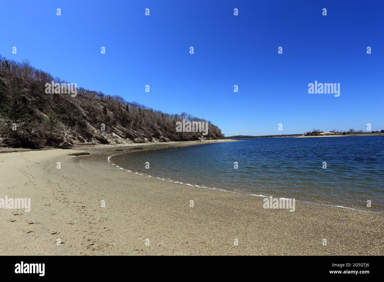 Pirates Cove Belle Terre Long Island New York Foto Stock