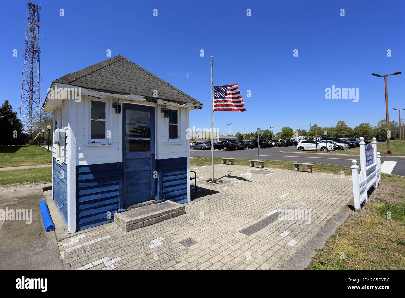 Suffolk County Police Museum Yaphank Long Island New York Foto Stock