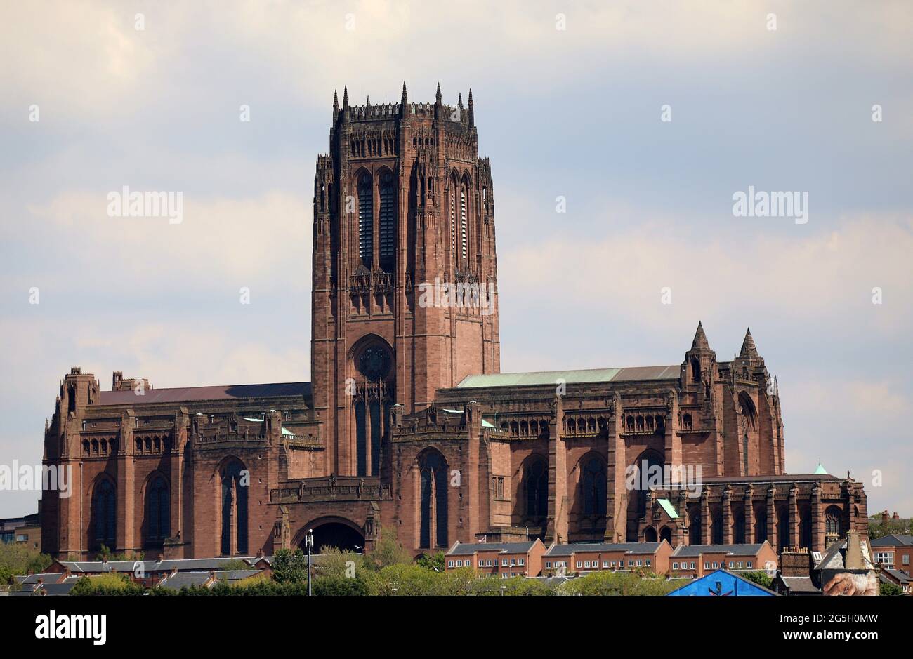 Liverpool Cattedrale Chiesa del Cristo risorto Foto Stock