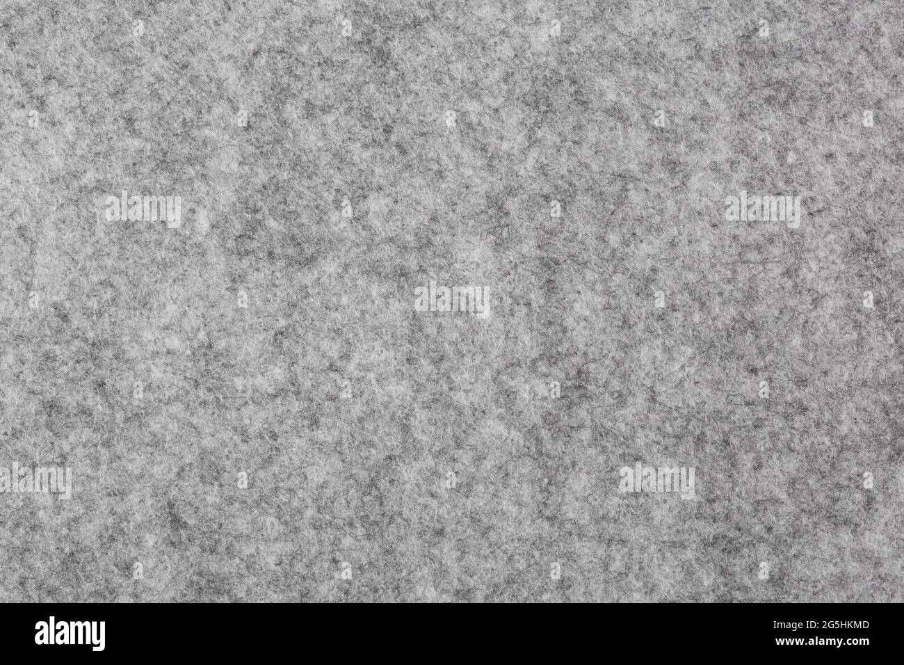 Texture di feltro grigio per sfondi astratti. Foto Stock