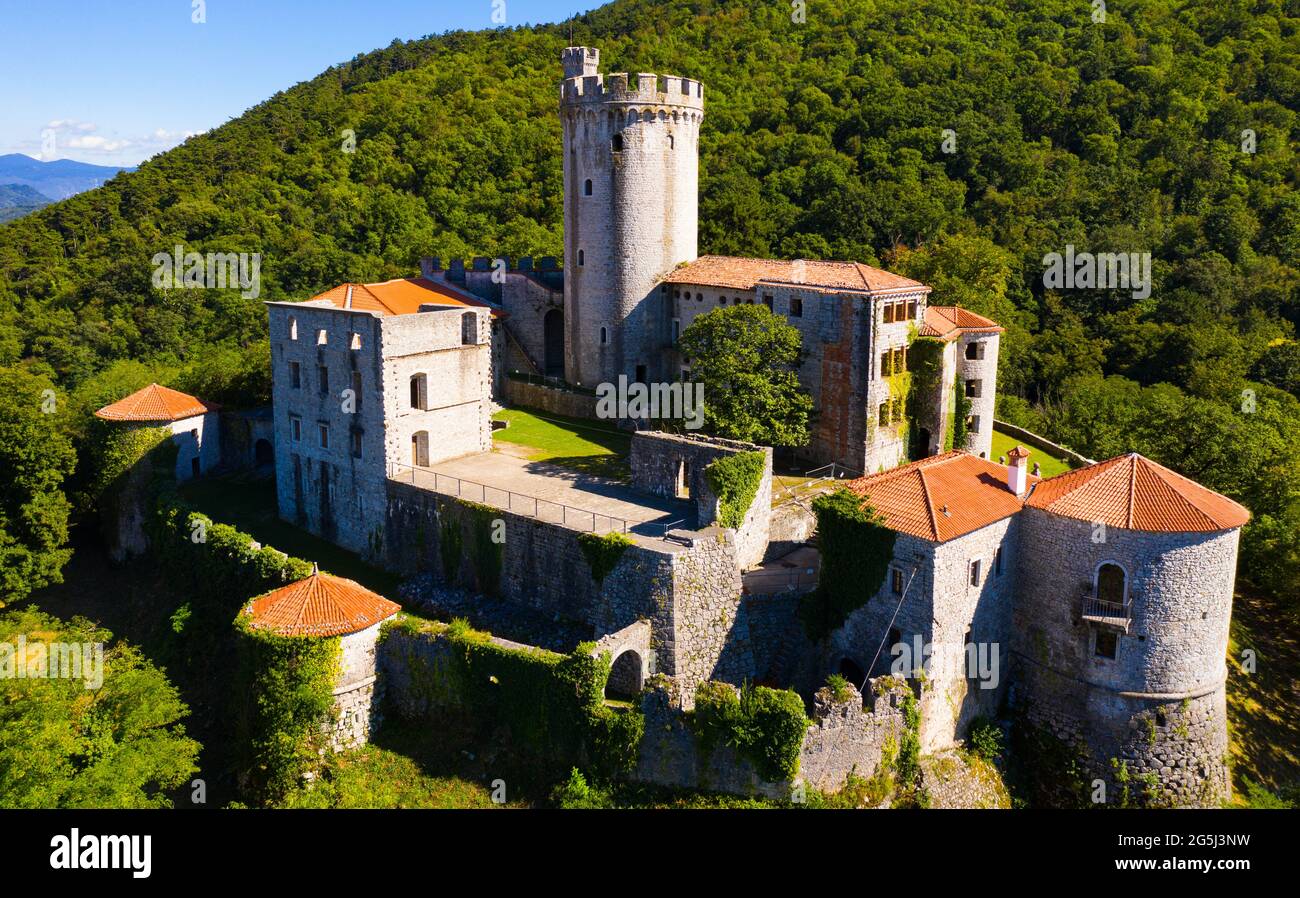 Castello Branik. Nova Gorica. Slovenia Foto Stock