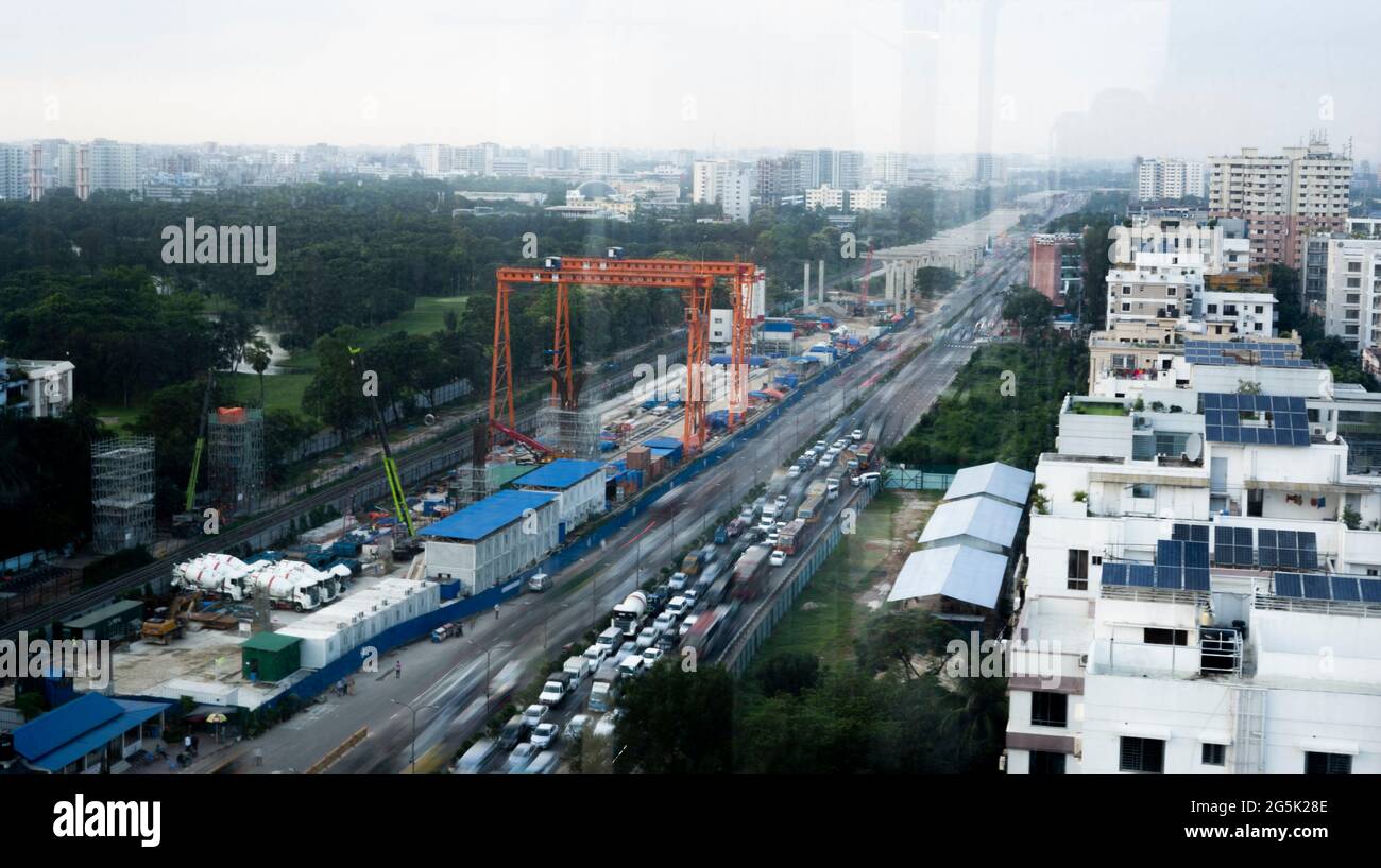 Dhaka, la capitale del Bangladesh Foto Stock