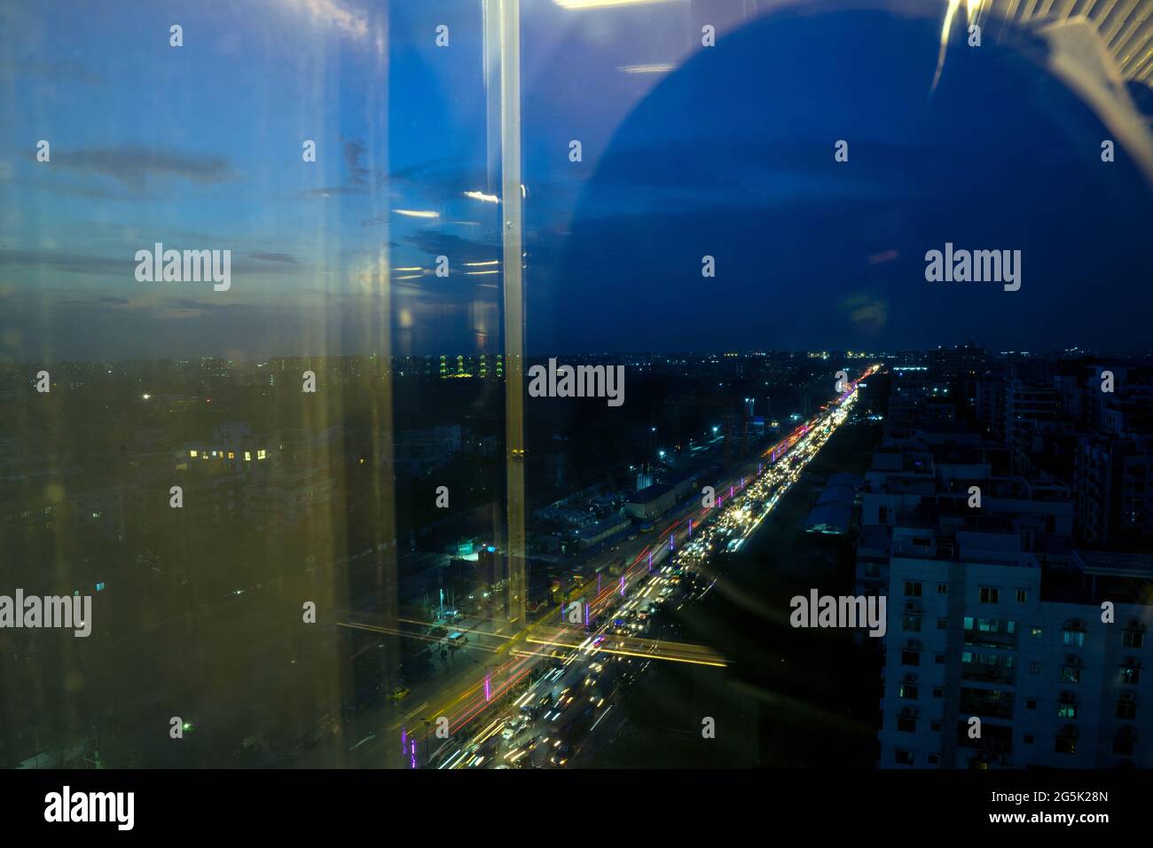 Dhaka, la capitale del Bangladesh Foto Stock