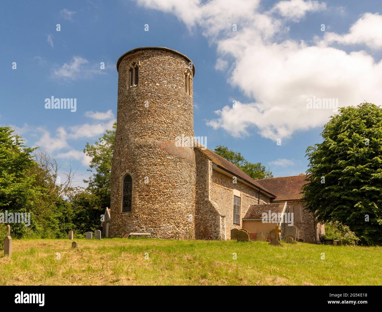Chiesa di San Pietro, Bruisyard, Suffolk Foto Stock