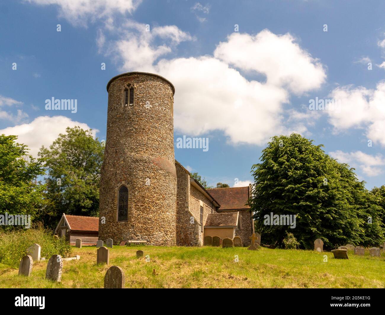 Chiesa di San Pietro, Bruisyard, Suffolk Foto Stock
