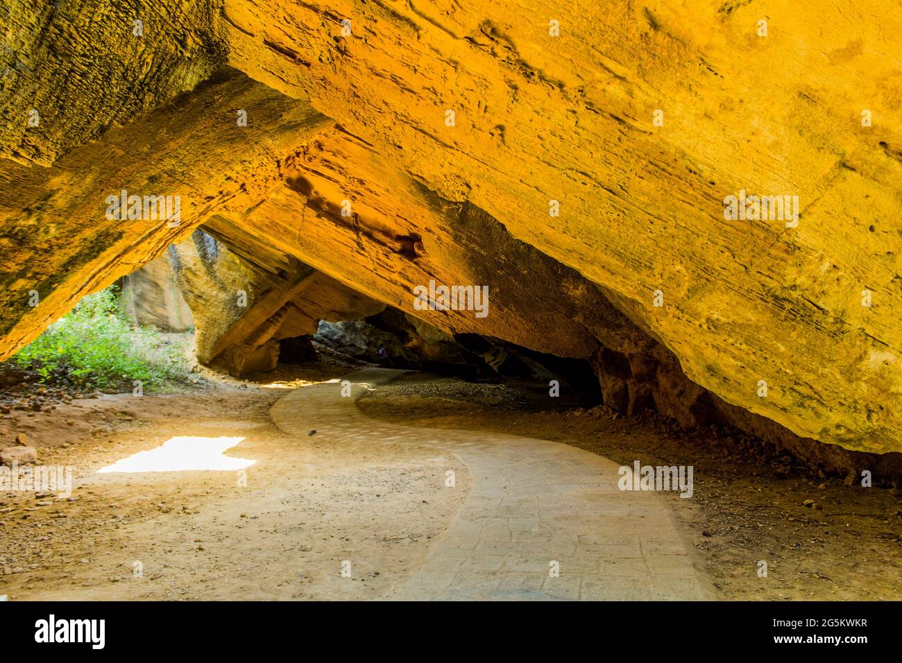 Grotte di Naida, Diu in giornata Foto Stock