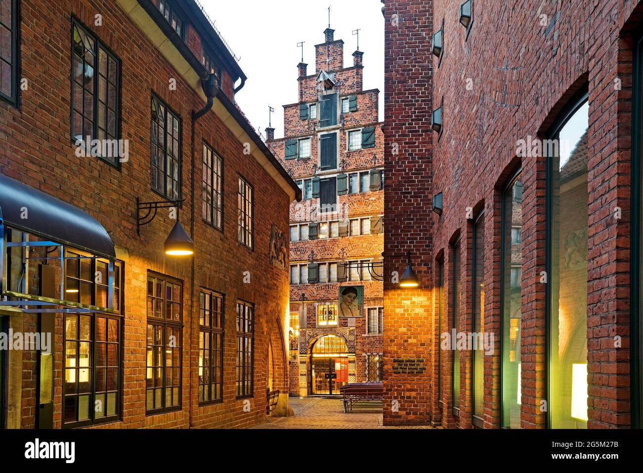 Böttcherstraße, Città Vecchia, Brema, Germania, Europa Foto Stock