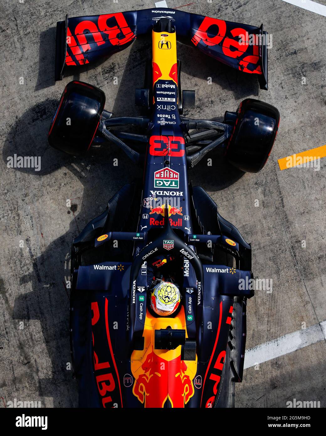 Verstappen Max Ned Red Bull Racing Honda Rb16b Azione Durante La Formula 1 Grosser Preis Der Steiermark 21 Gran Premio Di Stiria 21 8 Appuntamento Del Campionato Del Mondo Di Formula Uno