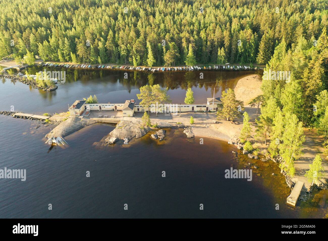 Mattina calmante Foto Stock