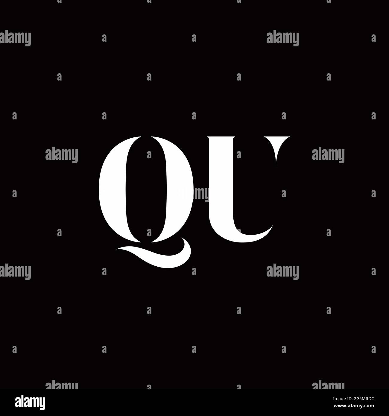 Logo Letter iniziale Logo modello con sfondo oro e nero, icona vettoriale moderno Illustrazione Vettoriale