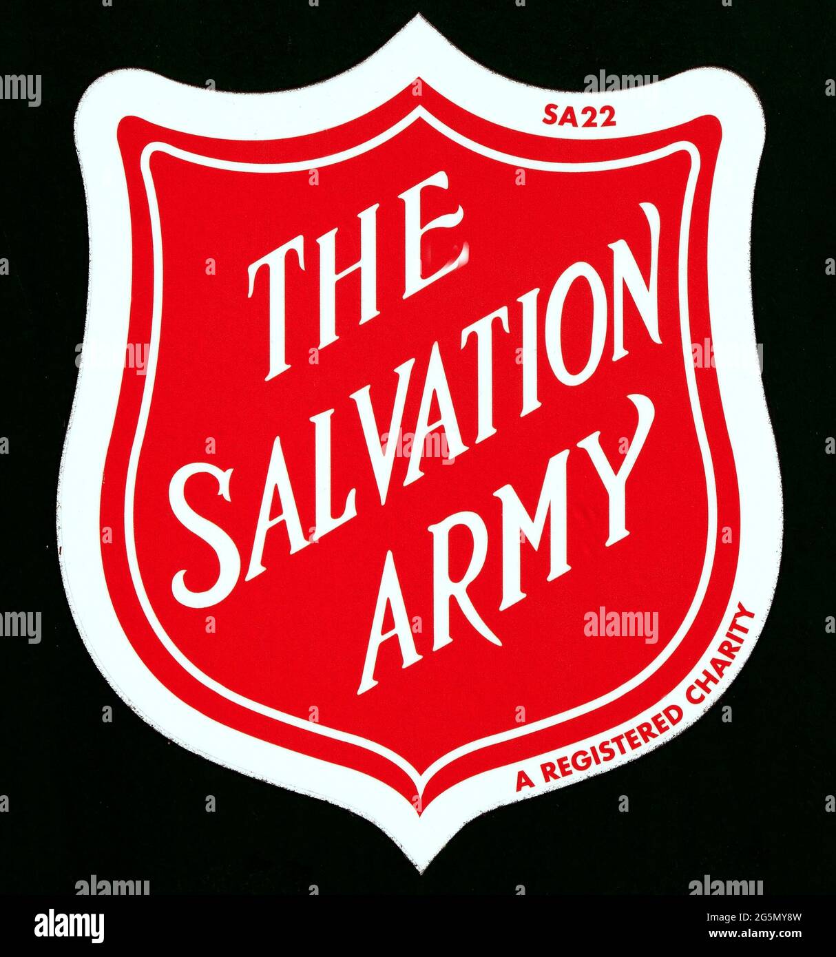 The Salvation Army, logo, segno, badge, Regno Unito Foto Stock
