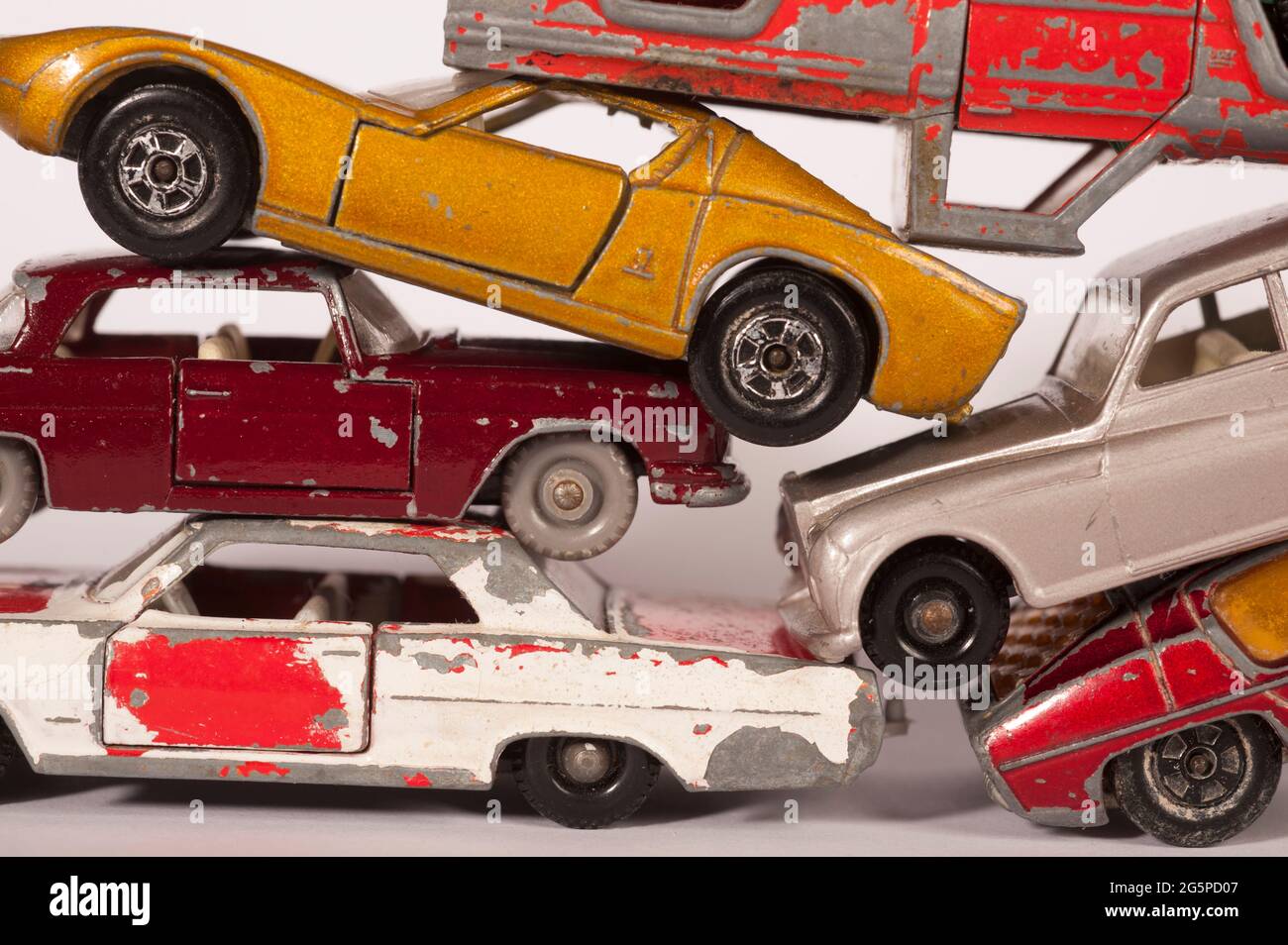Spielzeug-Auto der 70er Jahre, Hersteller Matchbox/Lesney. Foto Stock