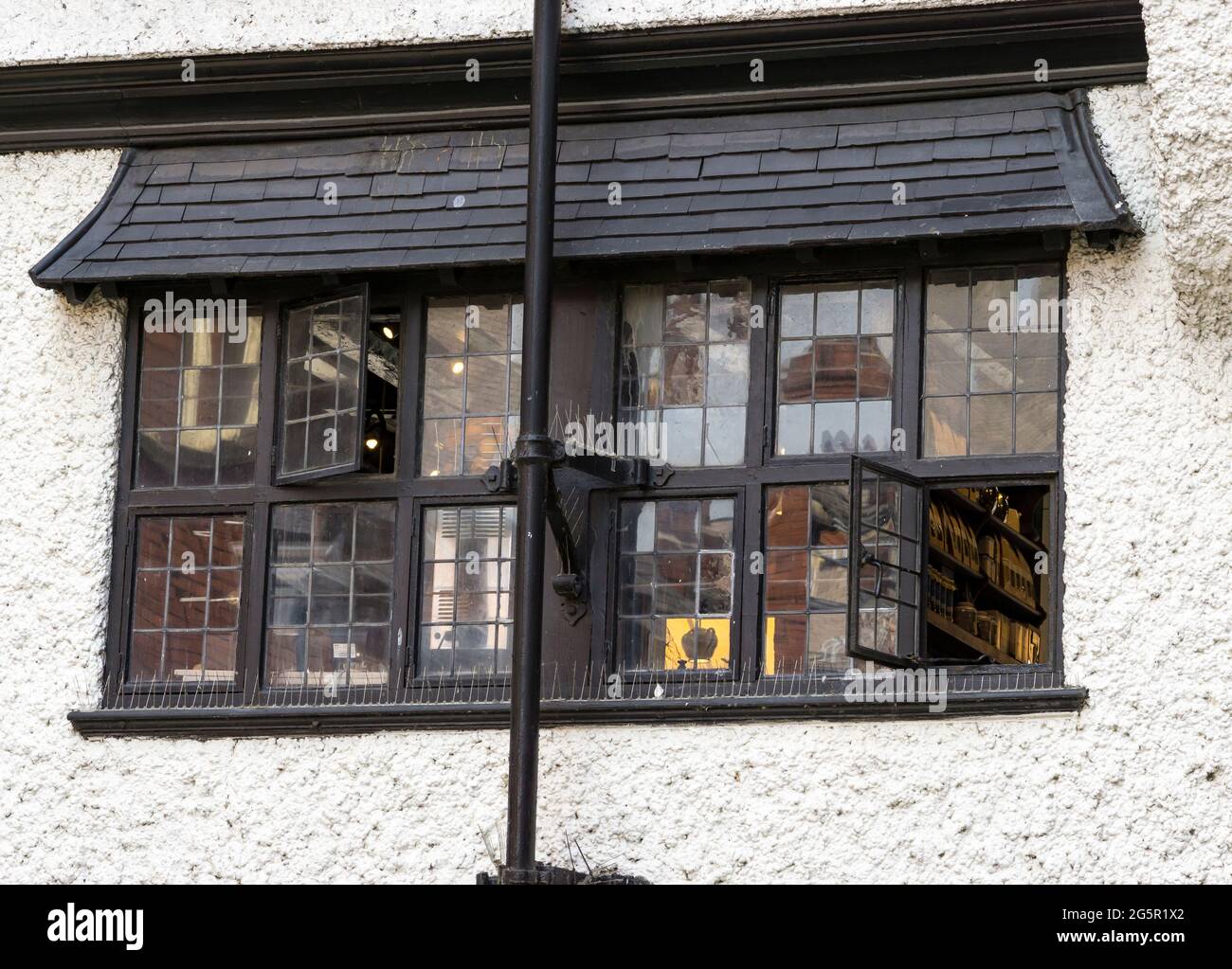 Stokes posteriori con luce a piombo cafè Lincoln City 2021 Foto Stock