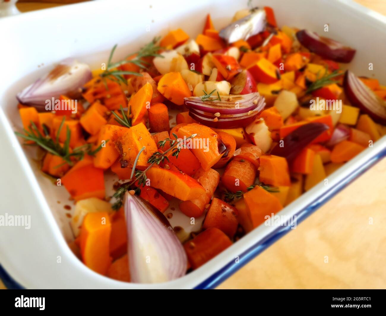 Patate dolci cotte al forno Foto Stock