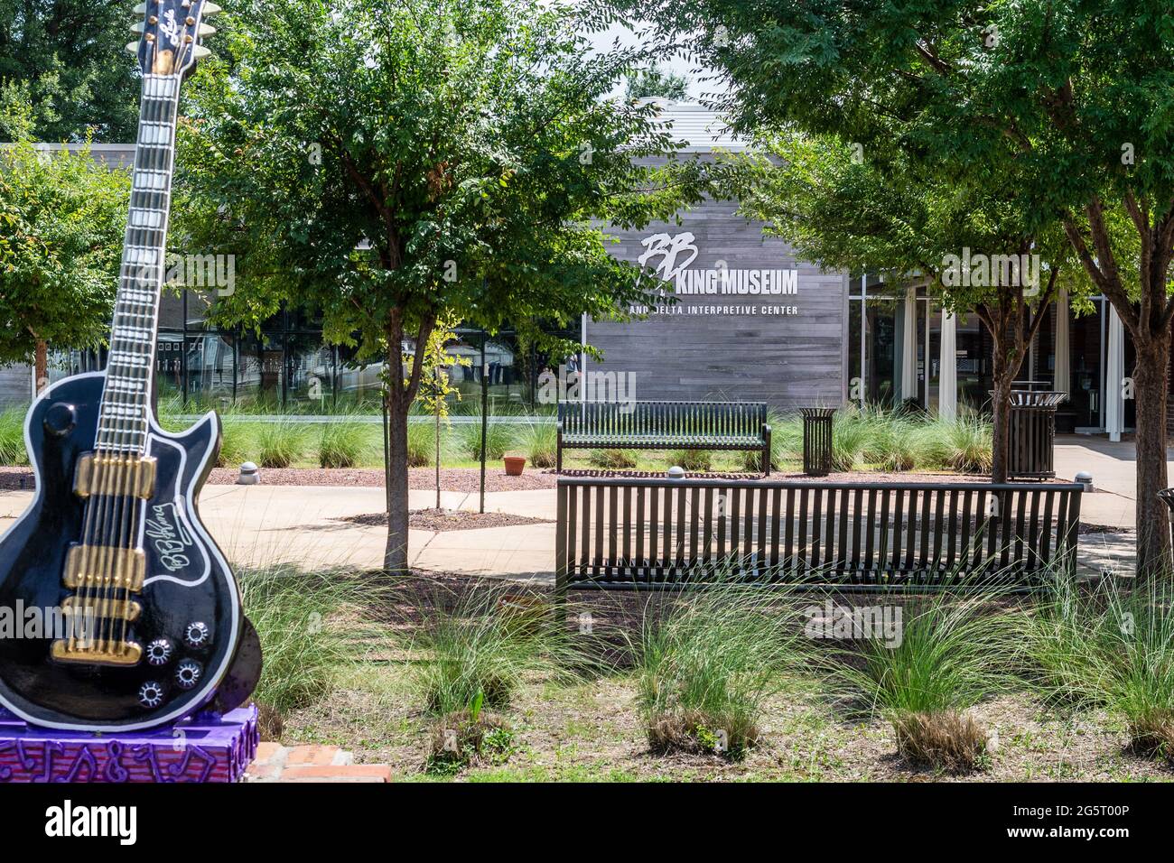 BB King Museum e Delta Interpretive Center, Indianola, Mississippi, USA. Foto Stock