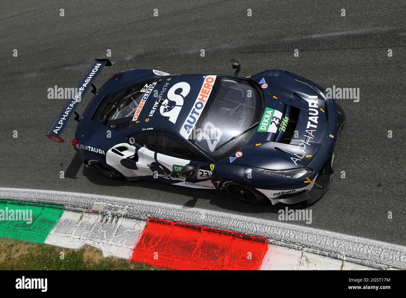 Alex Albon, Alpha Tauri AF Corse, Ferrari 488 GT3, DTM 2021, Autodromo Nazionale Monza Foto Stock