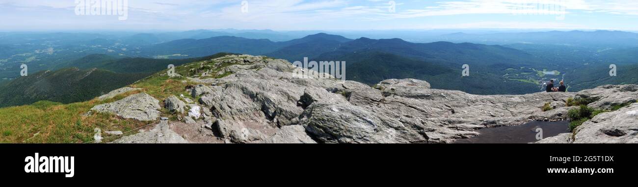 Monte mansfield, punto più alto del Vermont 2021 Foto Stock