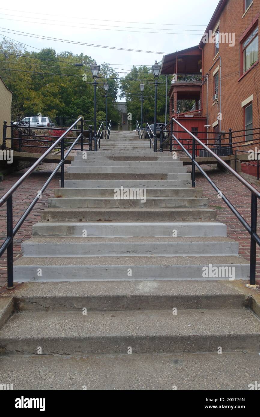 Galina Illinois offre l'opportunità di rallentare, tornare indietro nel tempo e rilassarsi il tutto a breve distanza in auto da Chicago Foto Stock