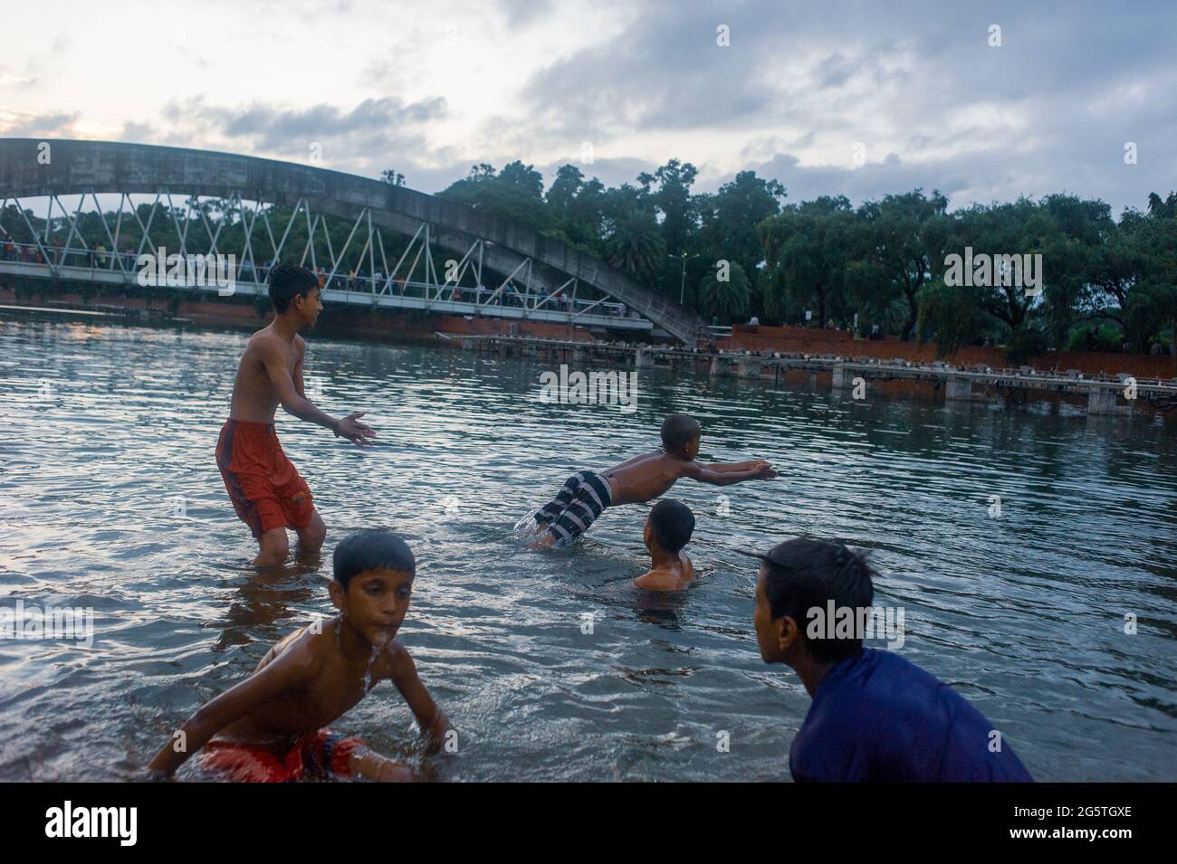 Un giorno in una vita di prospettiva del Bangladesh, Odoor photography Foto Stock