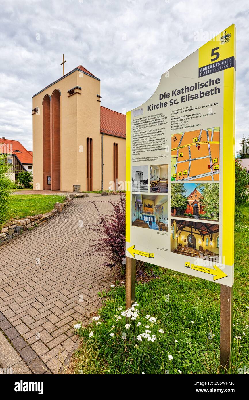 Bilder aus Ballenstedt im Harz Foto Stock