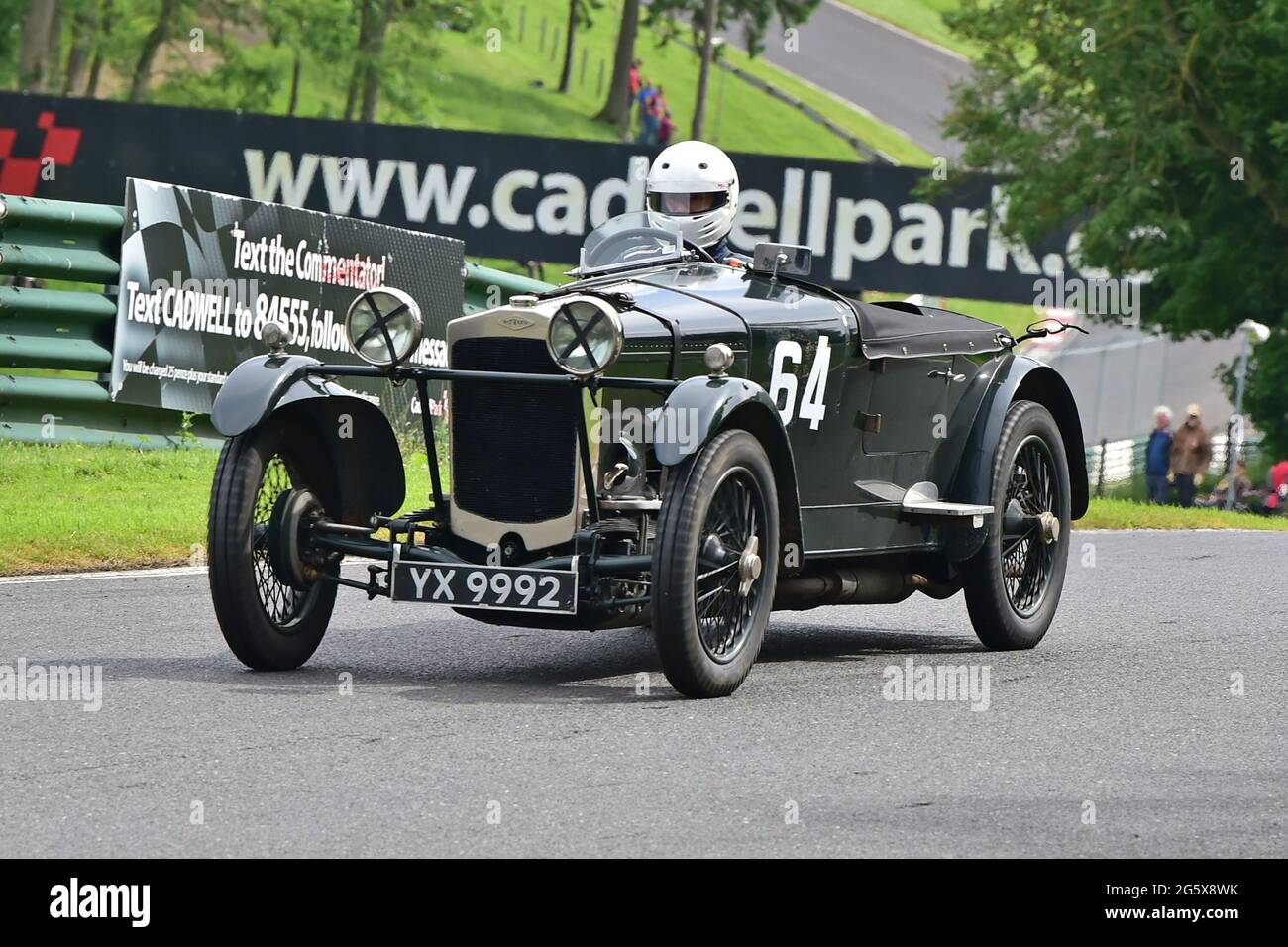 Yushan NG, Frazer Nash Super Sports, Frazer Nash/GN Race, VSCC, Vintage Historic Motorsport Festival, Shuttleworth Nuffield e Len Thompson Trophies Foto Stock