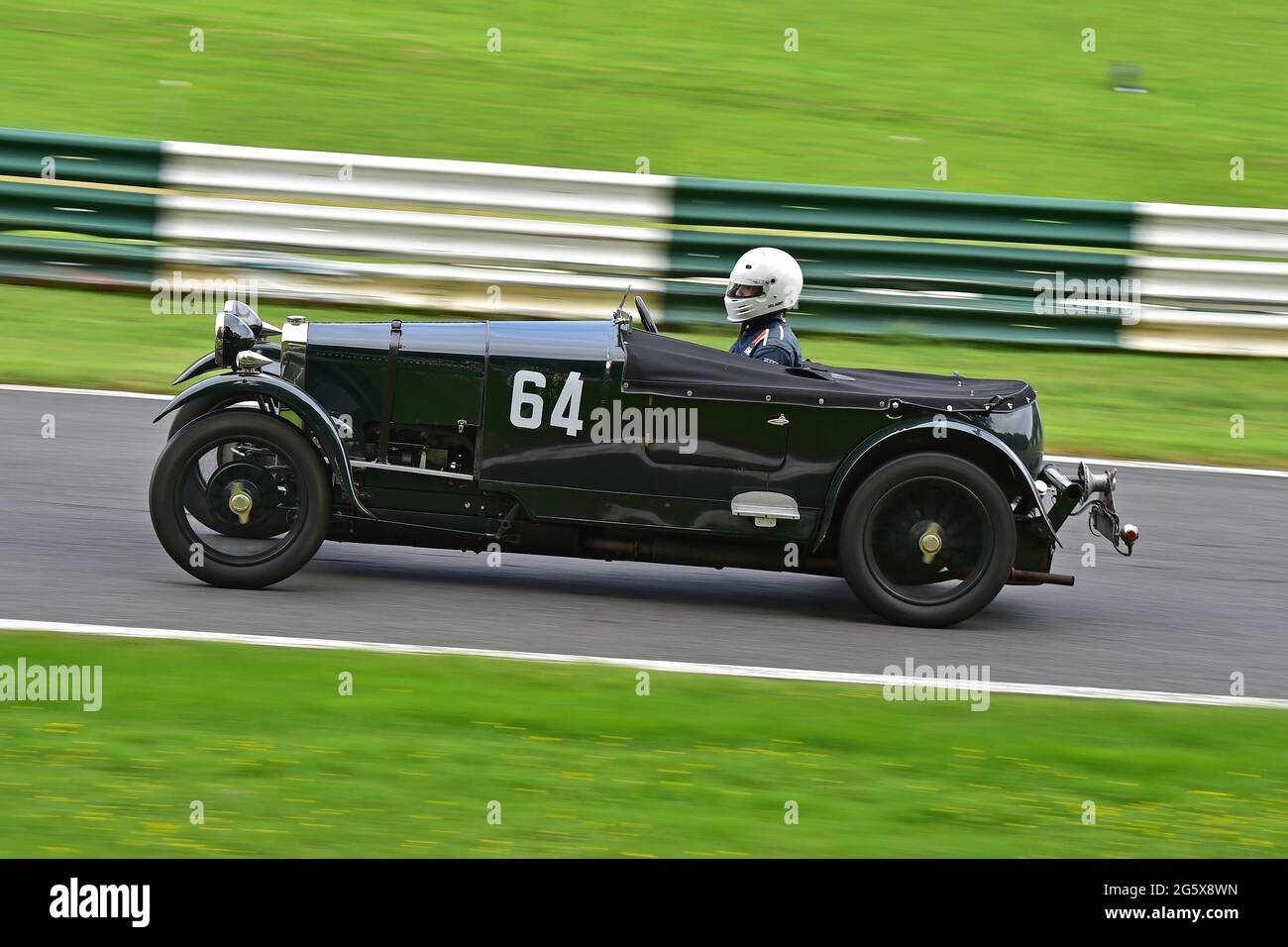 Yushan NG, Frazer Nash Super Sports, Frazer Nash/GN Race, VSCC, Vintage Historic Motorsport Festival, Shuttleworth Nuffield e Len Thompson Trophies Foto Stock