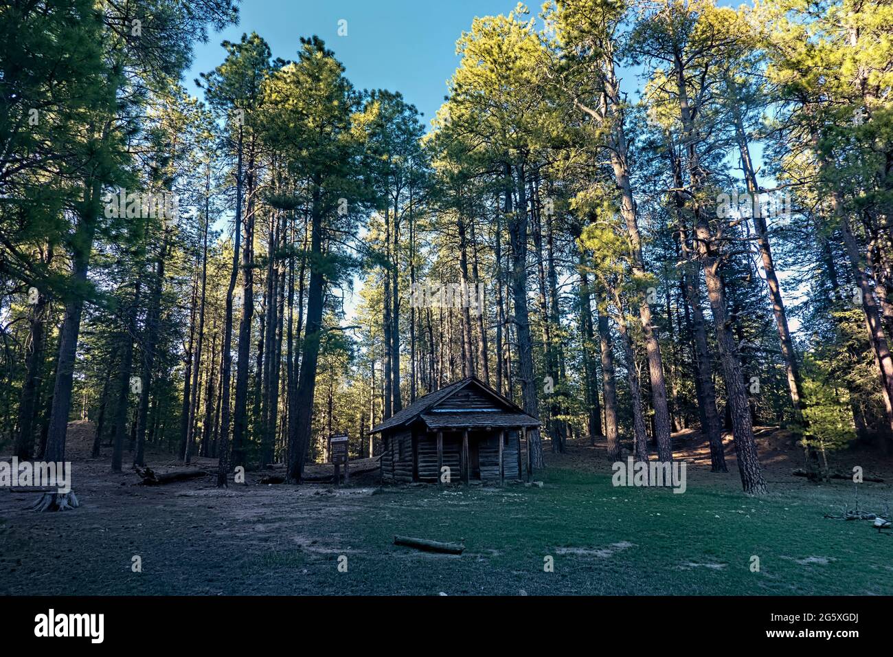 General Springs Cabin nella Coconino National Forest, Payson, Arizona, U.S.A Foto Stock