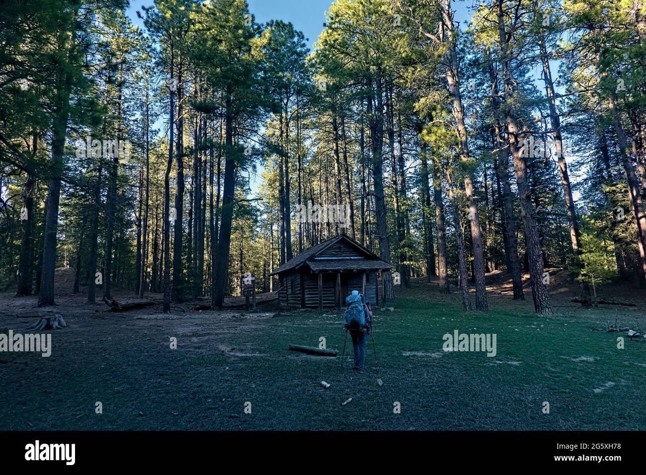 General Springs Cabin nella Coconino National Forest, Payson, Arizona, U.S.A Foto Stock