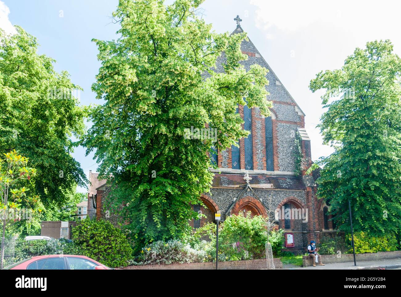 All Saints Anglican Parish Church in Hampton Road, Forest Gate, Newham, Londra, Regno Unito Foto Stock