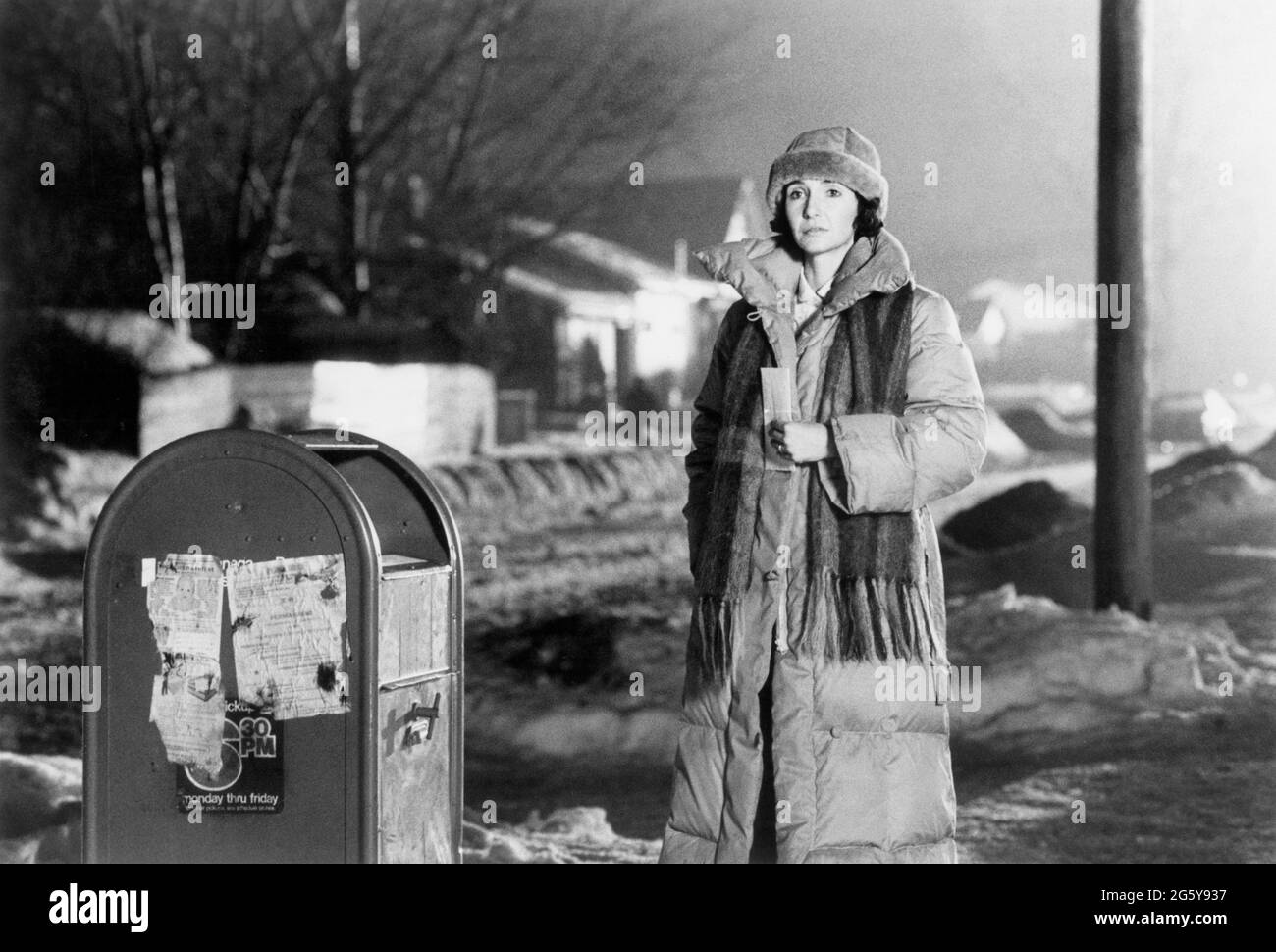 Mary Steenburgen, Ritratto completo, on-set of the Film, 'One Magic Christmas', Walt Disney Productions, Buena Vista Distribution, 1985 Foto Stock