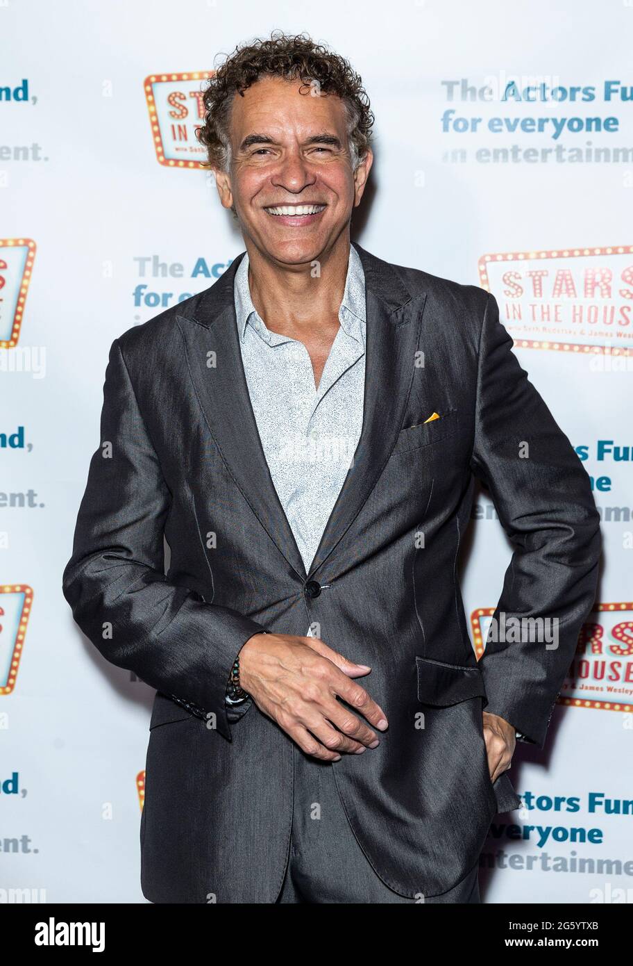 New York, Stati Uniti. 30 giugno 2021. Brian Stokes Mitchell partecipa alle stelle nella celebrazione della Casa 1 milione di dollari raccolti per il Fondo dell'attore ad Asylum NYC (Foto da Lev Radin/Pacific Press) Credit: Pacific Press Media Production Corp./Alamy Live News Foto Stock