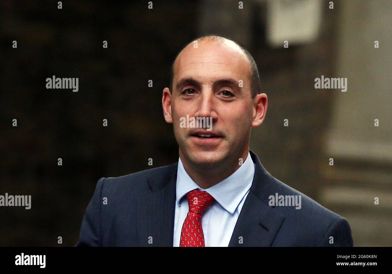 Londra, Inghilterra, Regno Unito. 30 giugno 2021. DAN ROSENFIELD, capo di stato maggiore del primo ministro britannico Boris Johnson, è visto a Downing Street. Credit: Tayfun Salci/ZUMA Wire/Alamy Live News Foto Stock