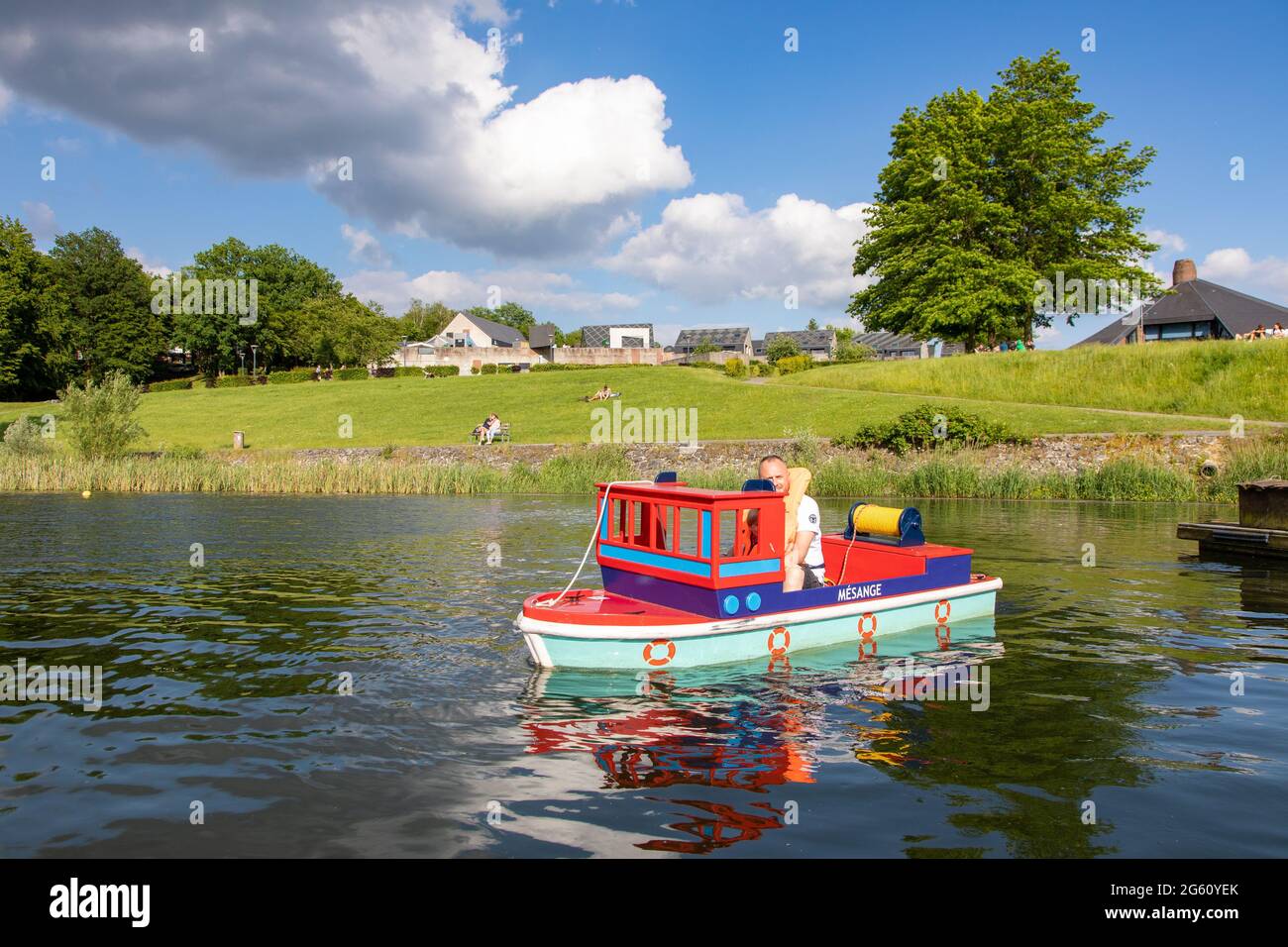 Francia, Nord, Eppe Sauvage, Valjoly località turistica Foto Stock