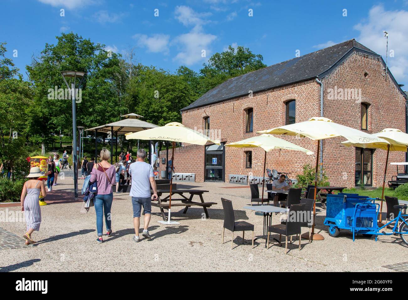 Francia, Nord, Eppe Sauvage, Valjoly località turistica Foto Stock