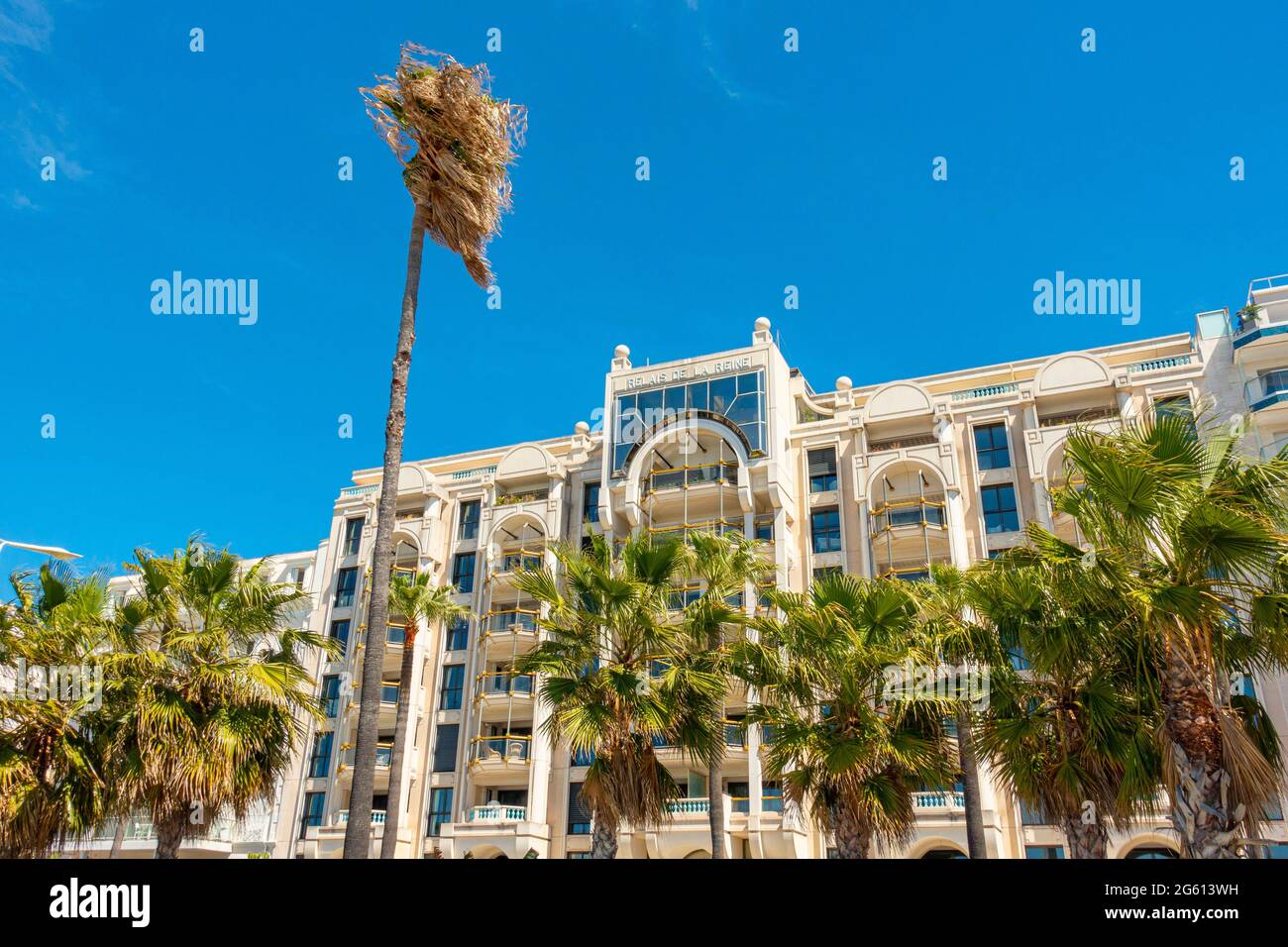 Francia, Alpi Marittime, Cannes, l'hotel Majestic Barrière Foto Stock