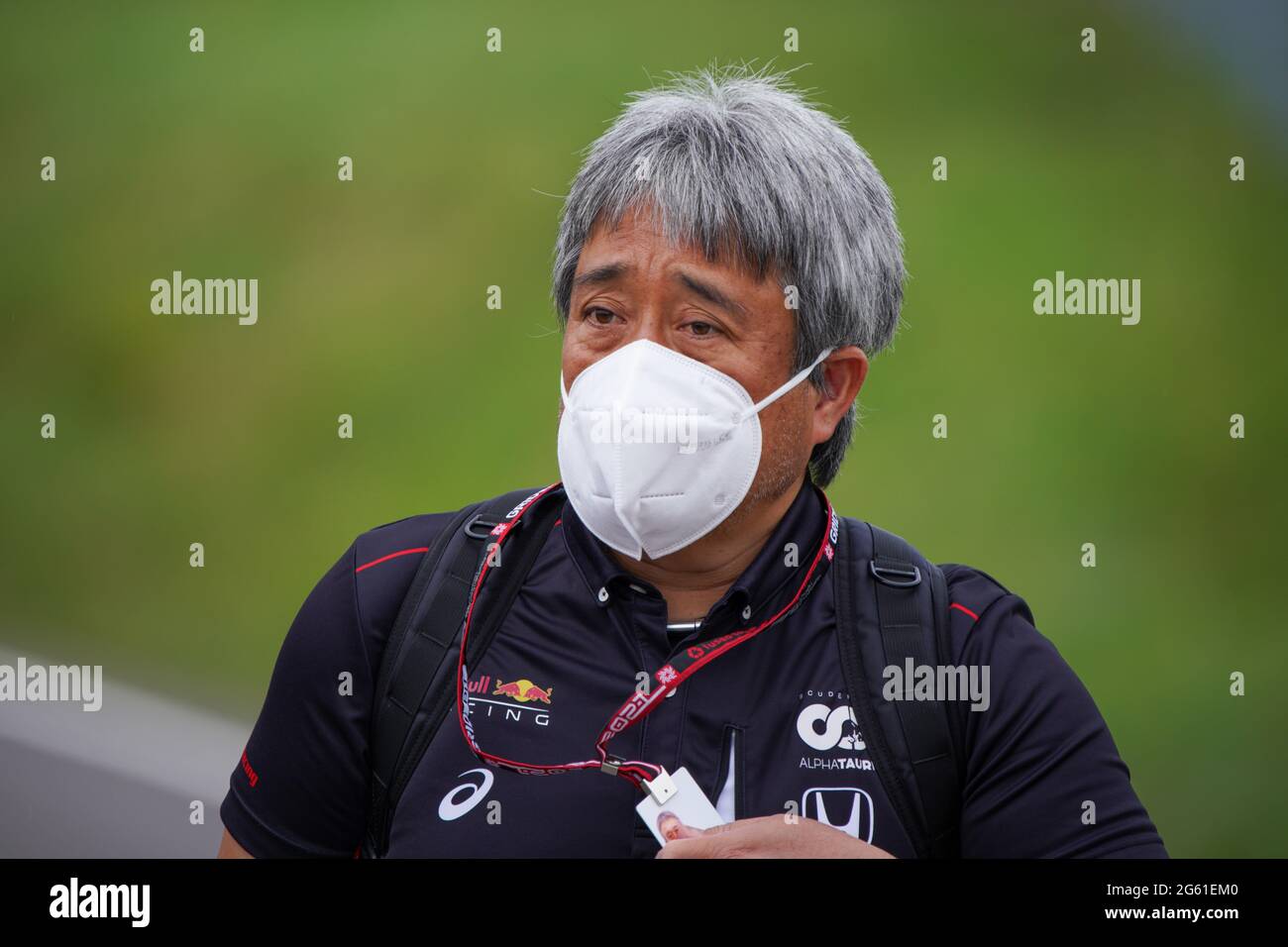 Masashi Yamamoto durante la Formula 1 BWT Grosser Preis von Osterreich 2021 - Gran Premio d'Austria, Campionato di Formula 1 a Spielberg, Austria, luglio 01 2021 Foto Stock