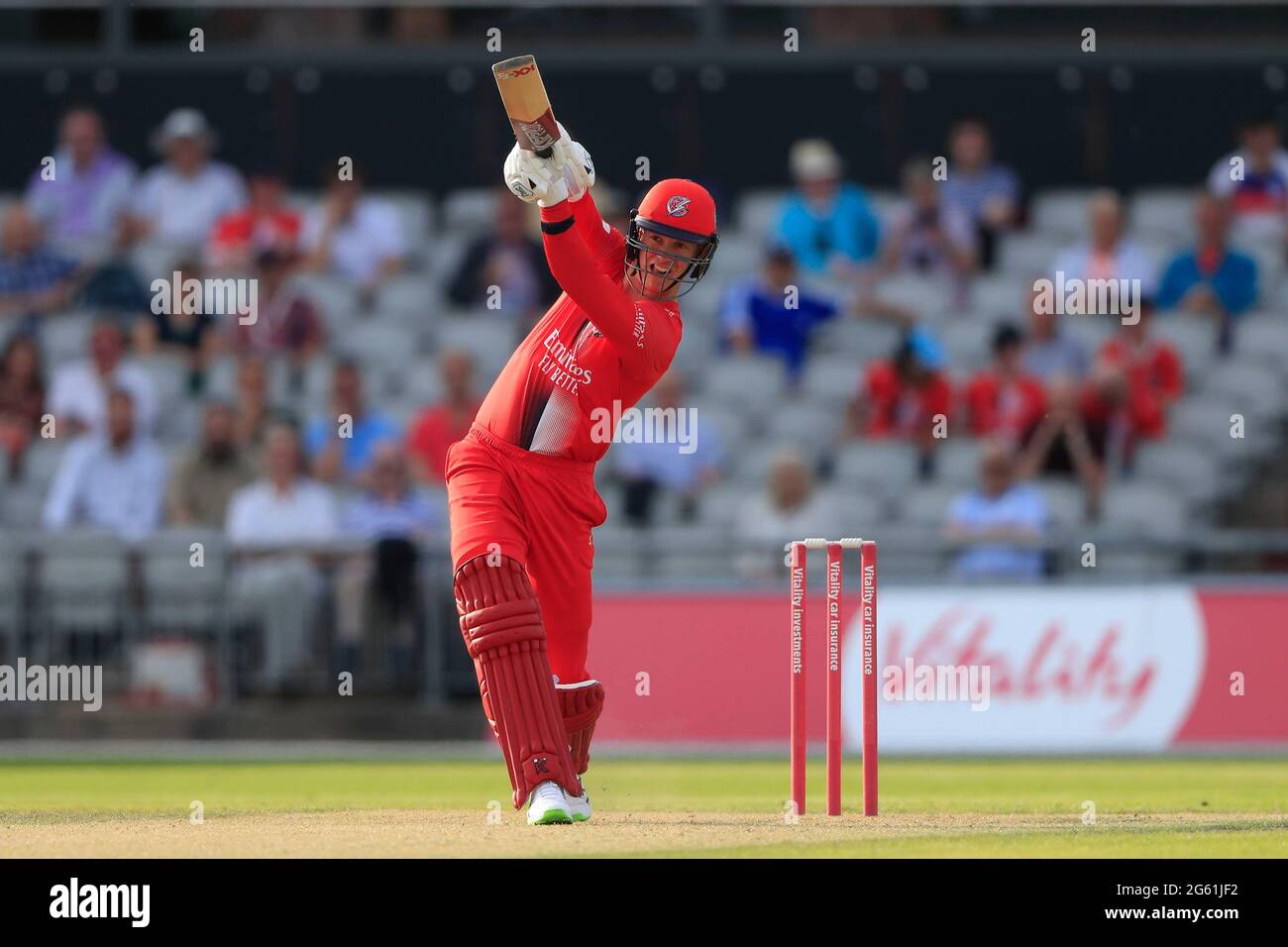 Keaton Jennings of Lancashire Lightning Foto Stock