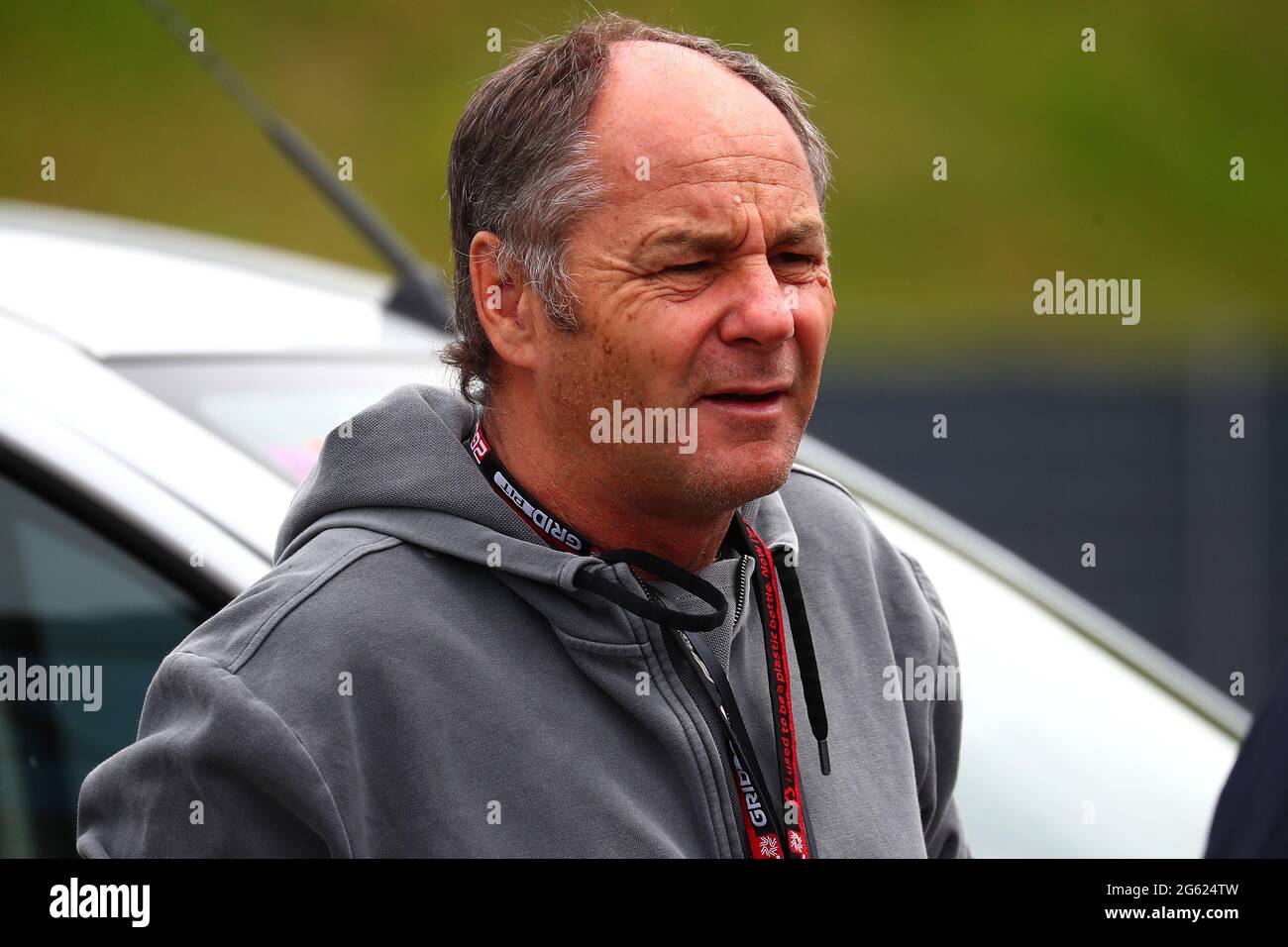 Spielberg, Osterreich. 01 luglio 2021. Gerhard Berger ex pilota di f1. Formula 1 Campionato del mondo 2021, GP d'Austria 1 luglio 2021Foto Federico Basile/Insifefoto Credit: Insifoto srl/Alamy Live News Foto Stock