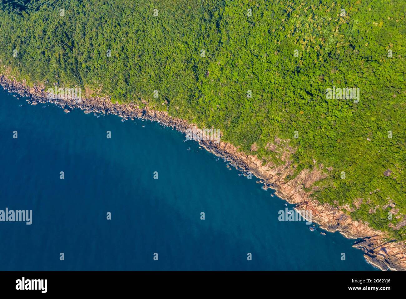 Nghe Nose, penisola di Son tra, da Nang Vietnam. Foto Stock