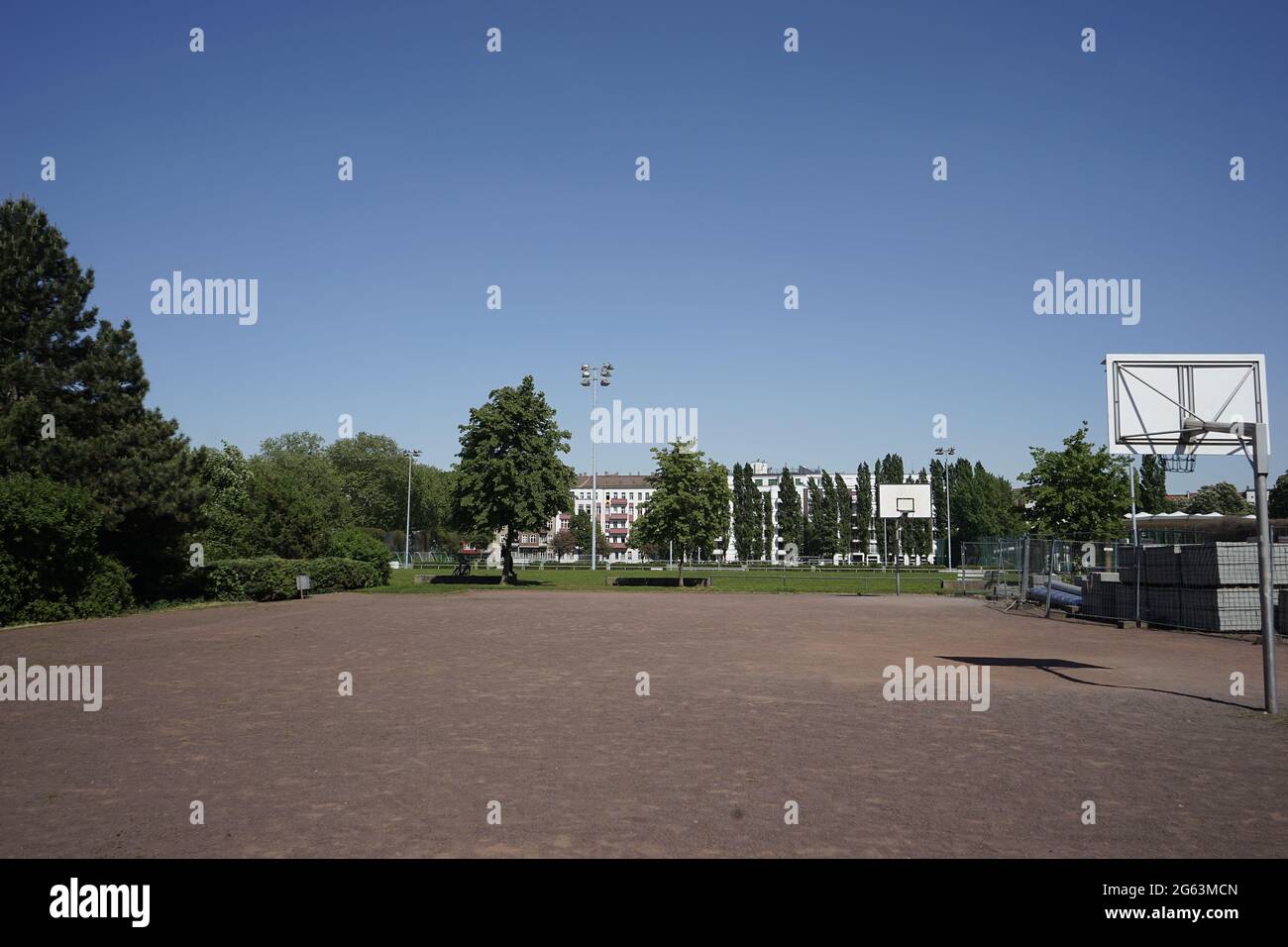 Friedrich-Ludwig-Jahn-Sportpark (parco sportivo Friedrich Ludwig Jahn) Foto Stock