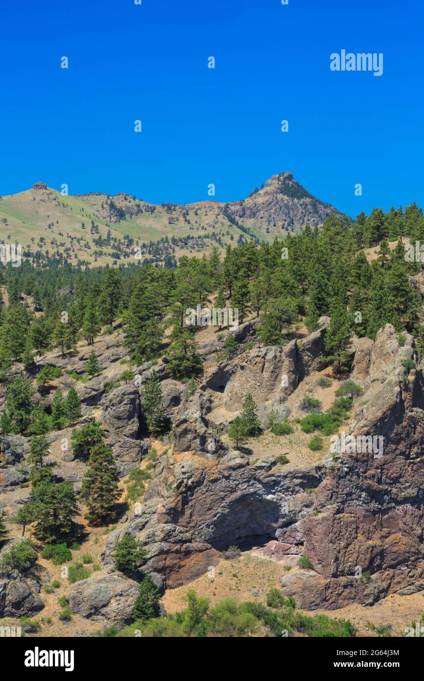 coburn montagna vicino a craig, montana Foto Stock