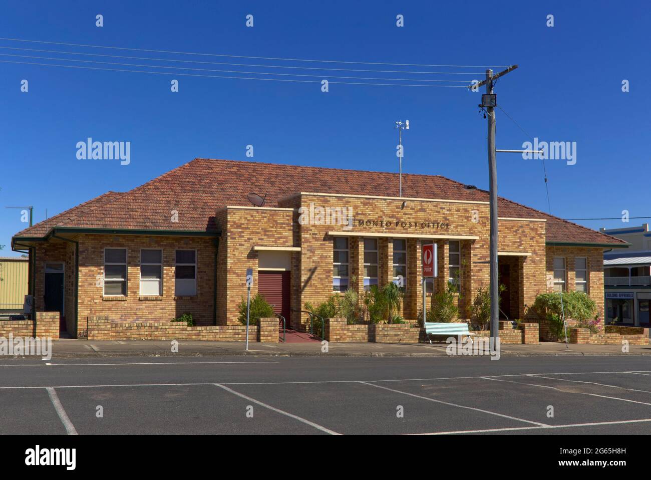 Ufficio postale Montone North Burnett Region Queensland Australia Foto Stock
