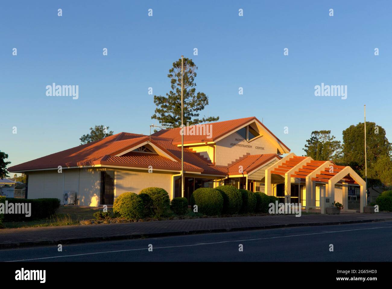 Consiglio Chambers Monto North Burnett Queensland Australia Foto Stock