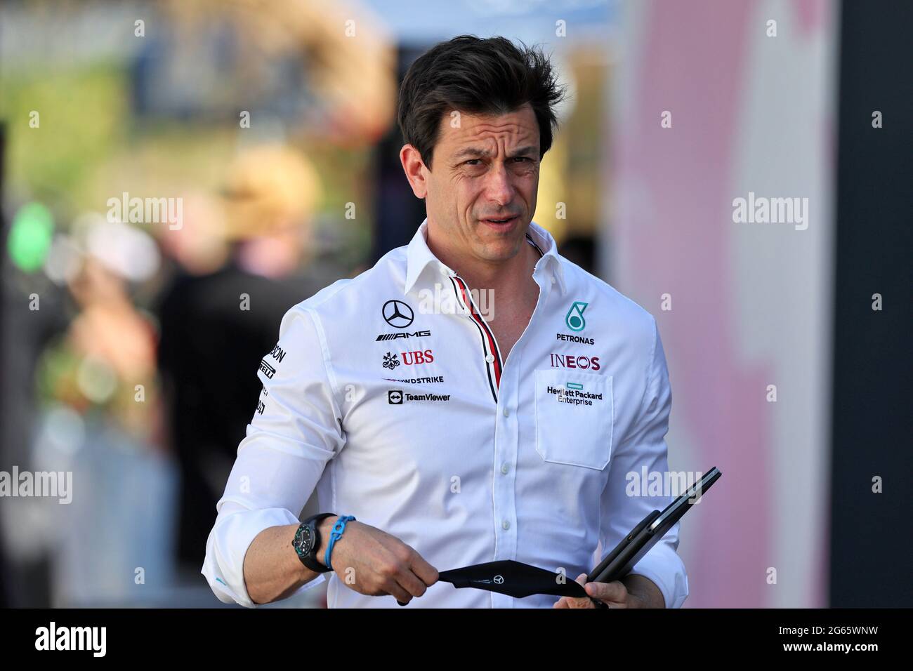 Spielberg, Austria. 03 luglio 2021. Toto Wolff (GER), azionista e Direttore Esecutivo di Mercedes AMG F1. Gran Premio d'Austria, sabato 3 luglio 2021. Spielberg, Austria. Credit: James Moy/Alamy Live News Foto Stock