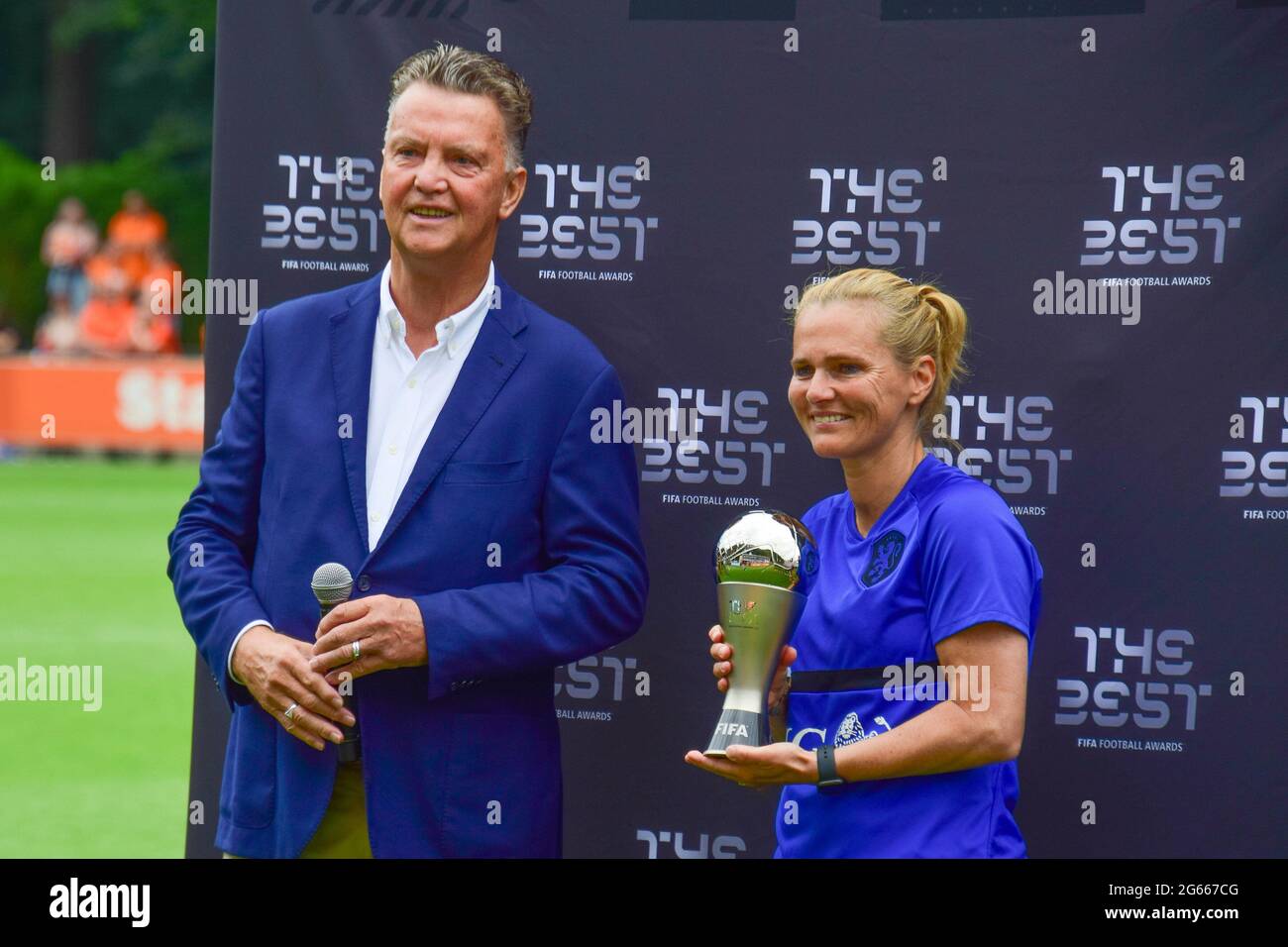 Zeist, Paesi Bassi. 03 luglio 2021. Ultimo allenamento prima delle Olimpiadi 2021 Tokio al KNVB Campus zeist il 3 luglio 2021 Credit: SPP Sport Press Photo. /Alamy Live News Foto Stock