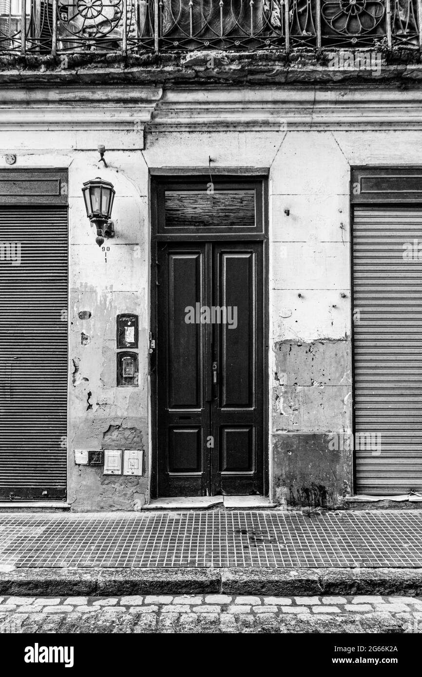 Vecchie porte della città di Buenos Aires. Argentina Foto Stock