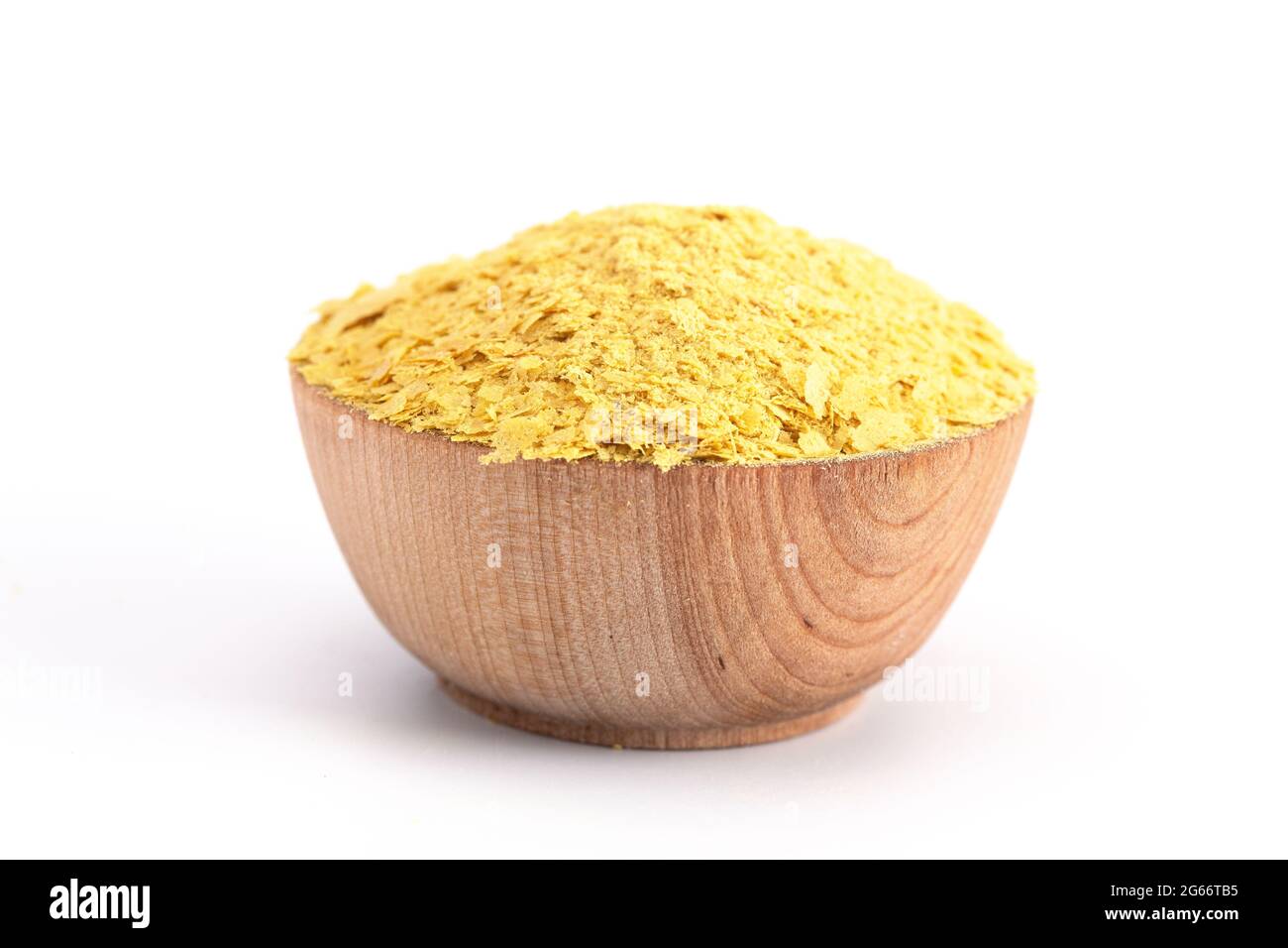 Le scaglie di colore giallo di lievito nutrizionale di un sostituto di  formaggio e condimenti per la cucina vegana Foto stock - Alamy